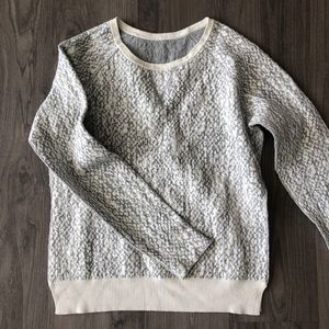 Athlete Reversible Cheetah/Grey Sweater